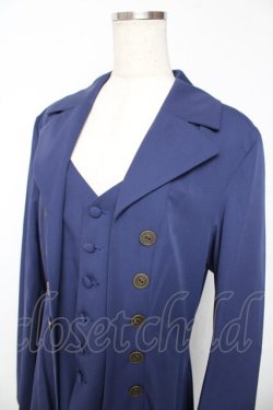 画像3: ATELIER BOZ / メンズロングローランドジャケットエクストラ  ブルー Y-25-11-01-128-EL-CO-SZ-ZY