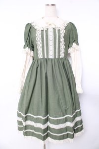 Innocent World / リバイバルドールワンピース L グリーン Y-25-11-01-129-IW-OP-SZ-ZY