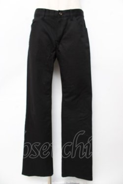 画像1: BPN FOR MEN / ストレートパンツ M 黒 Y-25-11-01-132-GO-PA-SZ-ZY