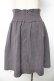 画像2: Ank Rouge / サイドレースアップコルセットスカート M グレー Y-25-11-01-134-CA-SK-SZ-ZY (2)