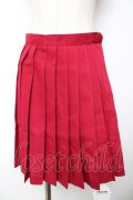 To Alice / プリーツスカート M レッド Y-25-11-01-137-LO-SK-SZ-ZY