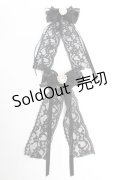 mille fille closet by LODISPOTTO / Twinkle jewelリボンバレッタ  黒 Y-25-11-01-021-LO-ZA-SZ-ZY