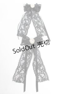 mille fille closet by LODISPOTTO / Twinkle jewelリボンバレッタ  黒 Y-25-11-01-021-LO-ZA-SZ-ZY