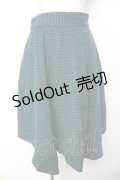 axes femme / 千鳥イレヘムスカート  グリーン Y-25-11-01-148-AX-SK-SZ-ZY