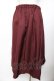 画像2: axes femme / サイド釦アシンメトリースカート M ワイン Y-25-11-01-154-AX-SK-SZ-ZY (2)
