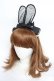 画像1: Angelic Pretty / おしゃまBunnyカチューシャ  黒 Y-25-11-01-031-AP-AC-SZ-ZY (1)