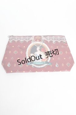 画像1: 【SALE】abilletage / オールドポートレートポーチ  ボルドー Y-25-11-01-006-GO-ZA-SZ-ZT487-F003