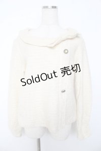 axes femme / ボタン付きニット  キナリ Y-25-11-01-032-AX-TO-SZ-ZY