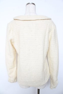 画像2: axes femme / ボタン付きニット  キナリ Y-25-11-01-032-AX-TO-SZ-ZY