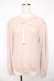 画像1: axes femme / リボン通しニット  ピンク Y-25-11-01-039-AX-TO-SZ-ZY (1)