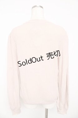 画像2: axes femme / リボン通しニット  ピンク Y-25-11-01-039-AX-TO-SZ-ZY