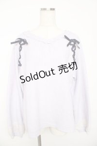 axes femme / レースアッププルオーバー F ラベンダー Y-25-11-01-043-AX-TO-SZ-ZY