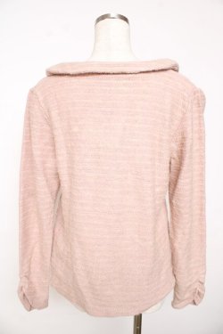 画像2: axes femme / ボタン付きニット  ピンク Y-25-11-01-045-AX-TO-SZ-ZY