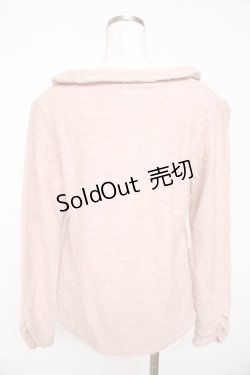 画像2: axes femme / ボタン付きニット  ピンク Y-25-11-01-045-AX-TO-SZ-ZY