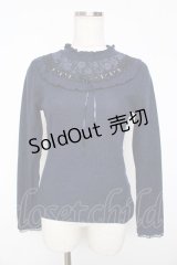 axes femme / ヨーク切り替えインナープルオーバー  紺 Y-25-11-01-049-AX-TO-AS-ZY