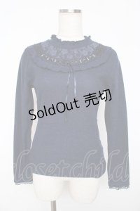 axes femme / ヨーク切り替えインナープルオーバー  紺 Y-25-11-01-049-AX-TO-AS-ZY