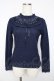 画像1: axes femme / ヨーク切り替えインナープルオーバー  紺 Y-25-11-01-049-AX-TO-AS-ZY (1)