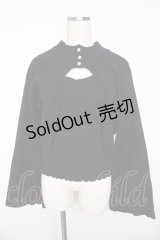 axes femme / ニットタンク×２WAYカーデ F 黒 Y-25-11-01-050-AX-TO-SZ-ZY