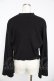 画像2: axes femme / ニットタンク×２WAYカーデ F 黒 Y-25-11-01-050-AX-TO-SZ-ZY (2)