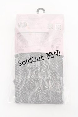 画像2: 【SALE】m petit by misako / ECAMクロミタグタイツ L-LL 中黒 Y-25-11-05-005-LO-ZA-SZ-ZT450