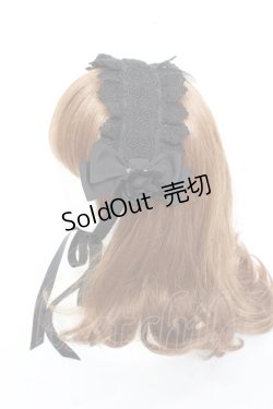 画像2: BABY,THE STARS SHINE BRIGHT / ロザリィ・ローズヘッドドレス  黒×黒 Y-25-11-05-039-BA-AC-SZ-ZY