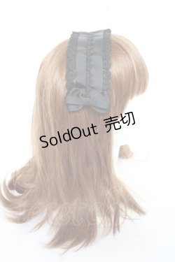画像4: m petit by misako / ヘッドドレス  中黒 Y-25-11-05-040-LO-AC-SZ-ZY