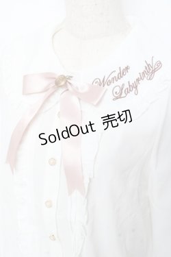 画像3: Amavel / 襟刺繍ブラウス F 白 Y-25-11-05-046-CA-BL-SZ-ZY