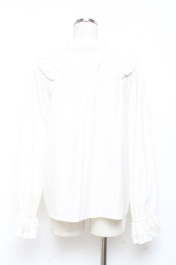 画像2: axes femme / 【my axes】ブラウス M 生成り Y-25-11-05-048-AX-BL-SZ-ZY