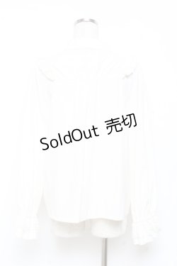 画像2: axes femme / 【my axes】ブラウス M 生成り Y-25-11-05-048-AX-BL-SZ-ZY