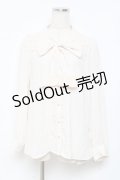 axes femme / ボウタイブラウス M 生成り Y-25-11-05-051-AX-BL-SZ-ZY