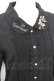 画像3: axes femme POETIQUE / メリーゴーランド刺繍ブラウス M 黒 Y-25-11-05-056-AX-BL-SZ-ZY (3)