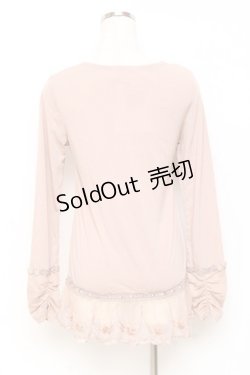 画像2: axes femme / バラ付きインナープルオーバー M アワピンク Y-25-11-05-062-AX-TO-SZ-ZY