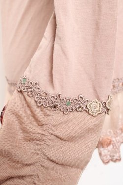 画像3: axes femme / バラ付きインナープルオーバー M アワピンク Y-25-11-05-062-AX-TO-SZ-ZY