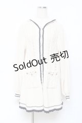 axes femme / フード付フレアニットカーディガン F 生成り Y-25-11-05-065-AX-TO-SZ-ZY