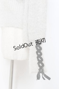 画像3: axes femme POETIQUE / シャギーニットトップス M グレー Y-25-11-05-069-AX-TO-SZ-ZY