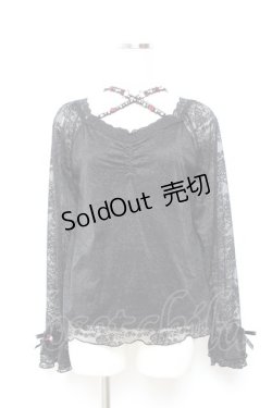 画像1: axes femme / バラクロス総レースインナー F 黒 Y-25-11-05-071-AX-TO-SZ-ZY