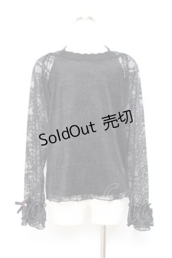 画像2: axes femme / バラクロス総レースインナー F 黒 Y-25-11-05-071-AX-TO-SZ-ZY