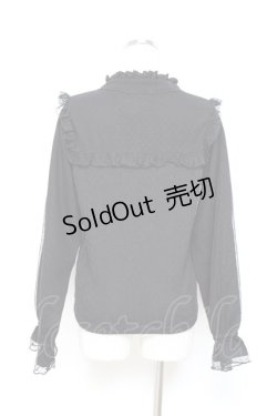 画像2: axes femme / ボウタイビスチェ風トップス F 黒 Y-25-11-05-072-AX-TO-SZ-ZY