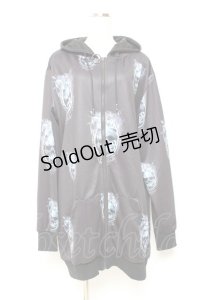 NieR Clothing / LONG LENGTH ZIP OUTER F 黒 Y-25-11-05-084-PU-TO-SZ-ZY