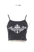 REFLEM / クロップドキャミソール F ブラック Y-25-11-05-090-PU-TO-SZ-ZY