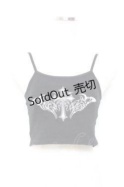 画像1: REFLEM / クロップドキャミソール F ブラック Y-25-11-05-090-PU-TO-SZ-ZY