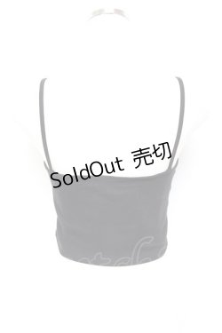 画像2: REFLEM / クロップドキャミソール F ブラック Y-25-11-05-090-PU-TO-SZ-ZY