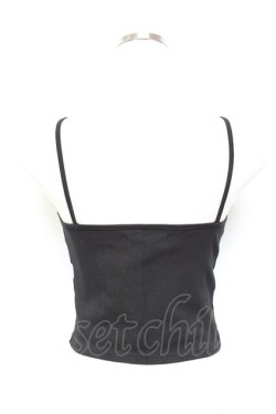 画像2: REFLEM / クロップドキャミソール F ブラック×パープル Y-25-11-05-091-PU-TO-SZ-ZY