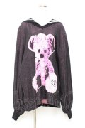 TRAVAS TOKYO / Furry bear sailor collar knit プルオーバー F ピンク Y-25-11-05-093-PU-TO-SZ-ZY