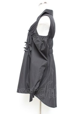 画像2: DearMyLoveRose / オープンショルダーリボンチュニック M 黒 Y-25-11-05-094-EL-OP-SZ-ZY