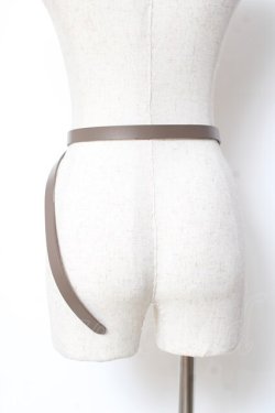 画像3: axes femme / 牛革細ベルト  茶 Y-25-11-05-014-AX-ZA-SZ-ZY