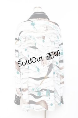 画像2: ALICE and the PIRATES / Wolf the ripper BIGシャツ  グリーン Y-25-11-05-096-PA-BL-SZ-ZY