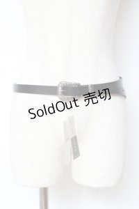 AXES-X / 柄バックル本革ベルト  黒 Y-25-11-05-015-LO-ZA-SZ-ZY