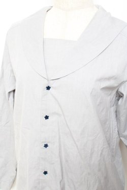 画像3: ネバアランド / 金平糖セーラーブラウス  グレー Y-25-11-05-101-LO-BL-SZ-ZY