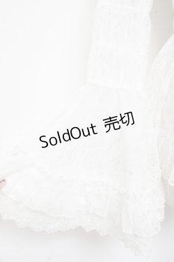 画像3: ATELIER PIERROT / Shirring Princess Sleeve Blouse-Lace-  白 Y-25-11-05-102-EL-BL-SZ-ZY